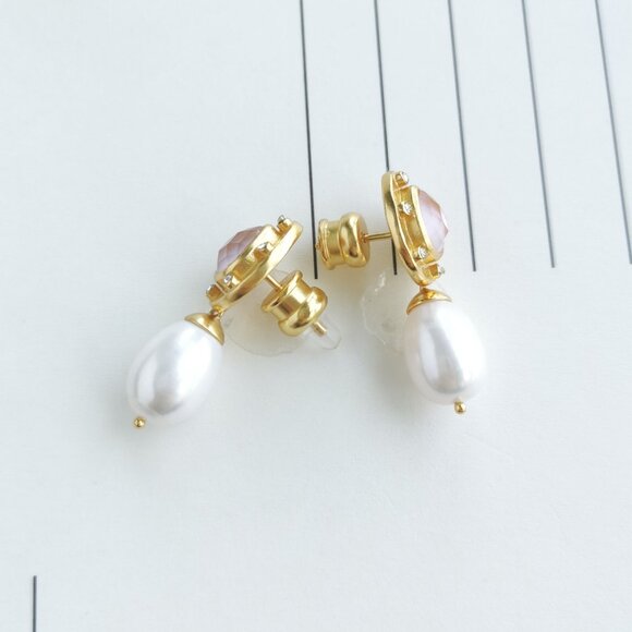 Julie Vos Clementine Drop Earrings - Picture 4 of 4